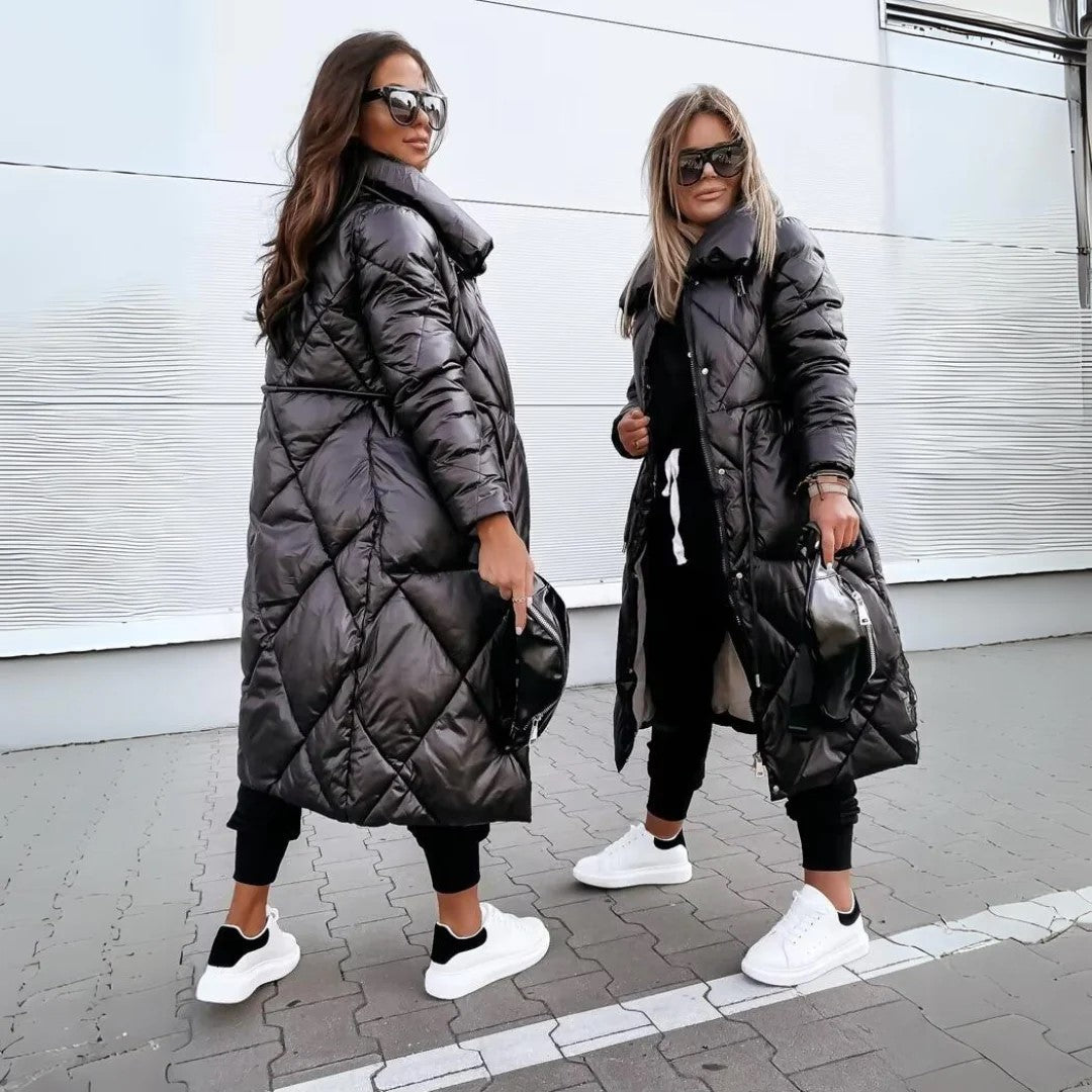 Carla - Giacca parka lunga in pile