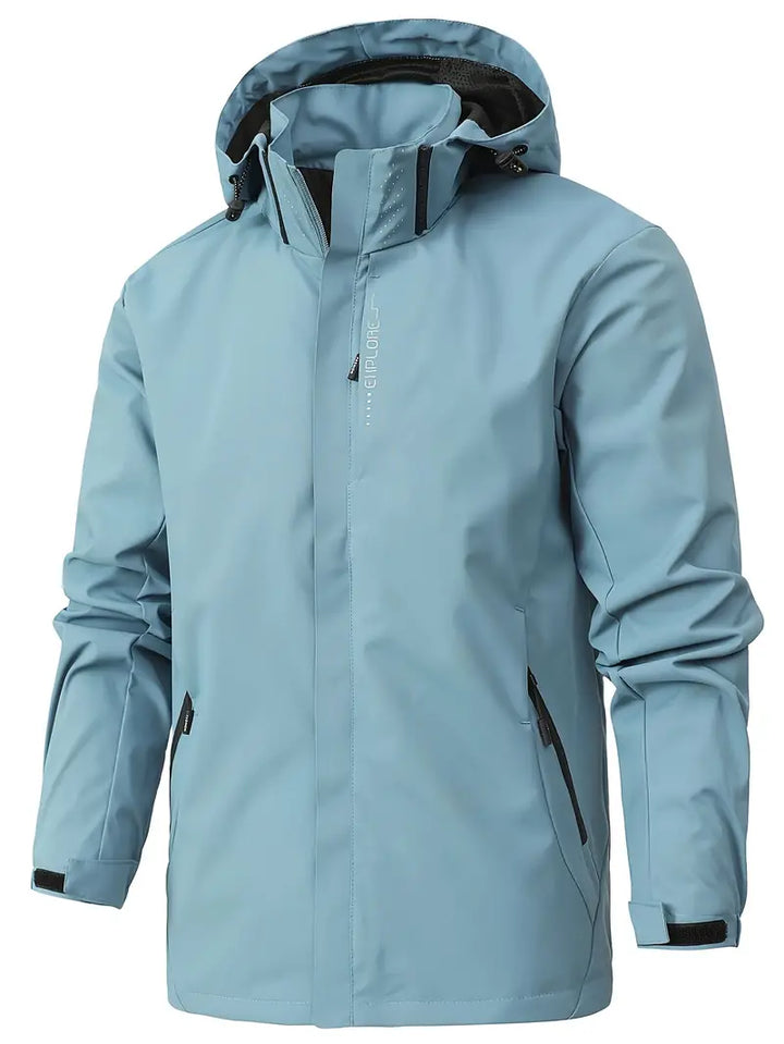 Gino - Giacca Impermeabile in Nylon per Uomo