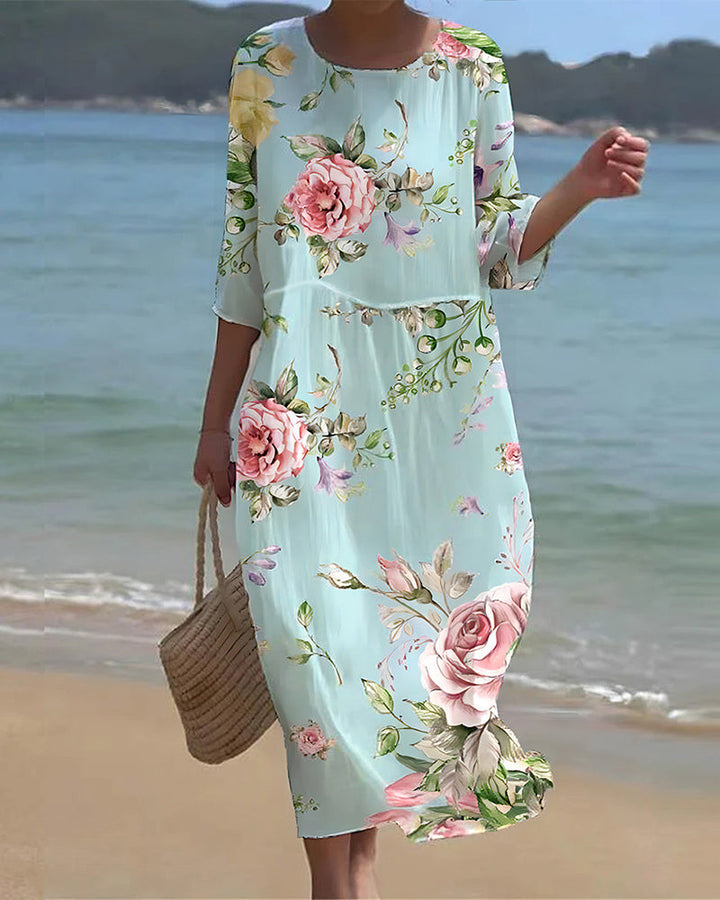 Emma - Vestito Floreale Elegante