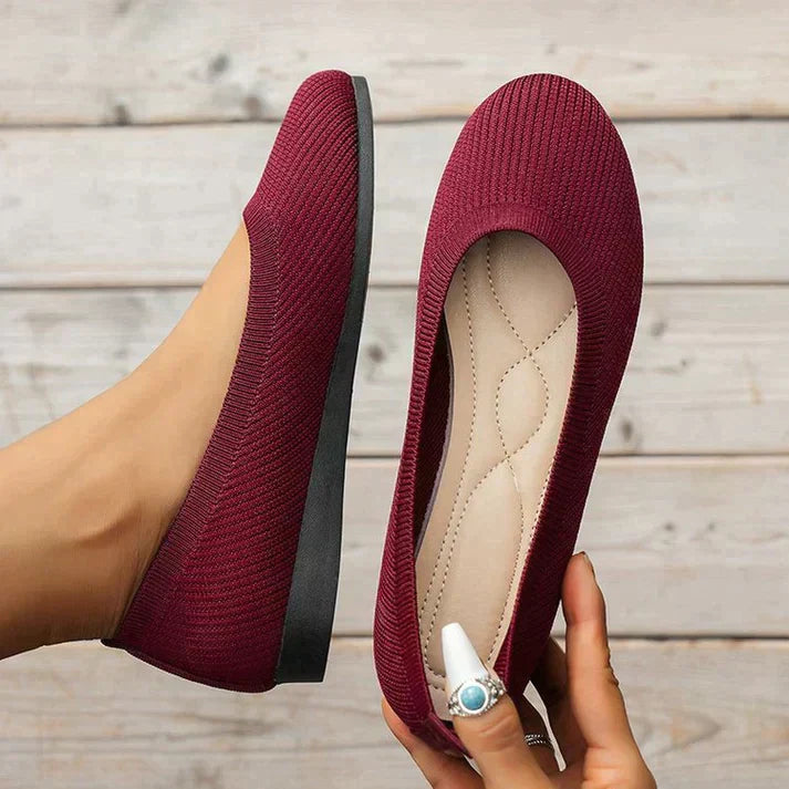 Scarpe da Ballo da Donna con Plantare Imbottito e Suola Flessibile