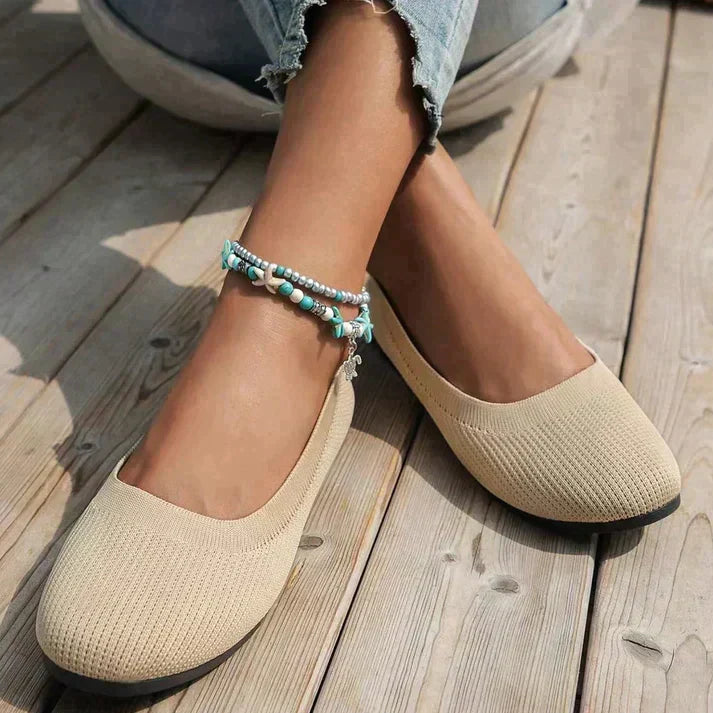 Scarpe da Ballo da Donna con Plantare Imbottito e Suola Flessibile