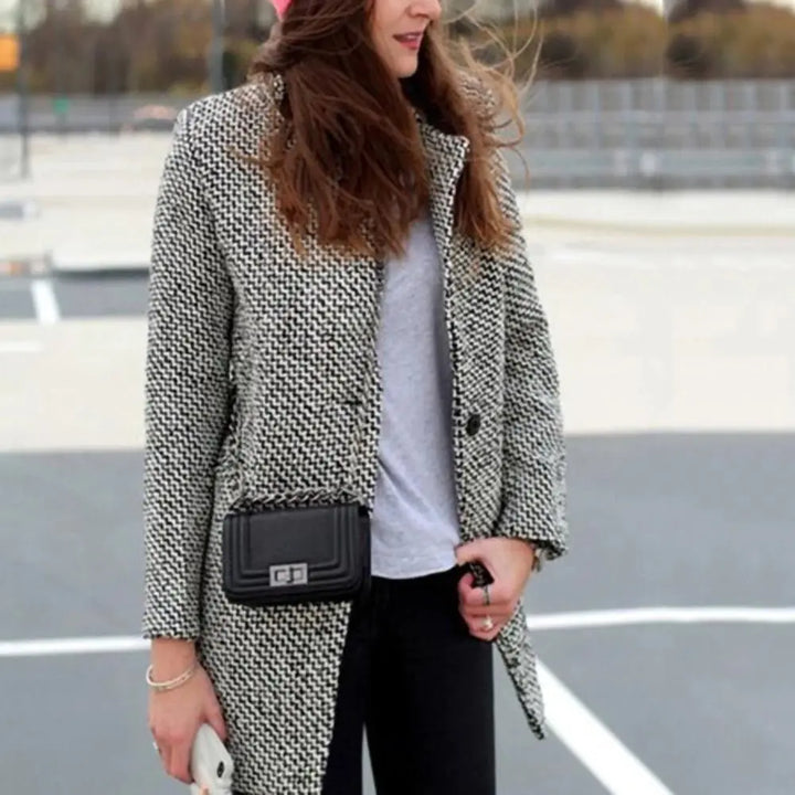 Anna - Cappotto Midi Lungo in Lana
