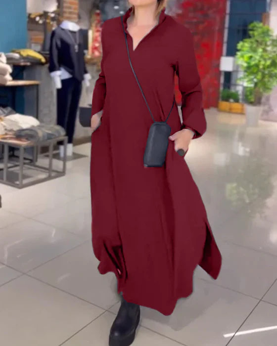 Mia - Abito Maxi in Cotone Puro