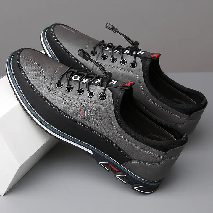 Joliano Scarpe Oxford da Uomo in Pelle — Soletta Ammortizzata, Marrone e Nero