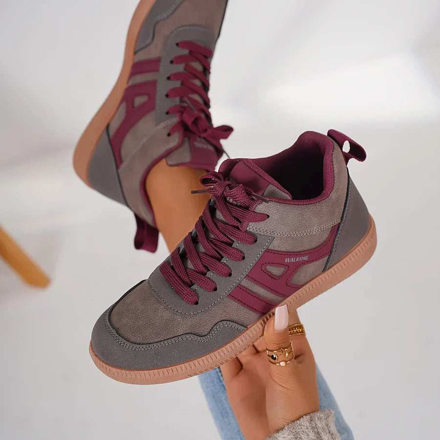 Sneakers da Donna con Sottopiede Imbottito e Suola Ammortizzata