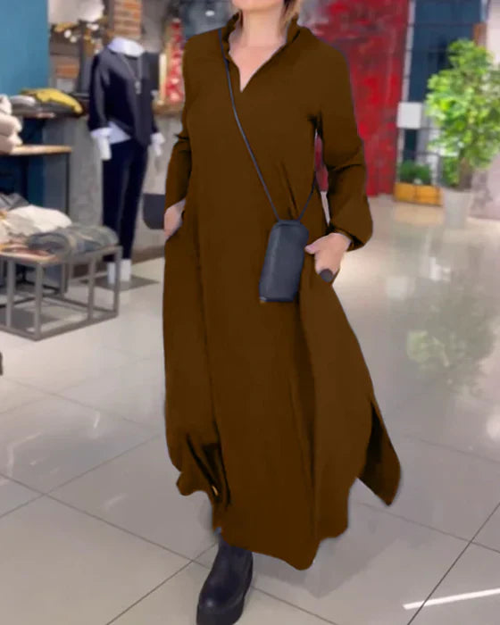 Mia - Abito Maxi in Cotone Puro