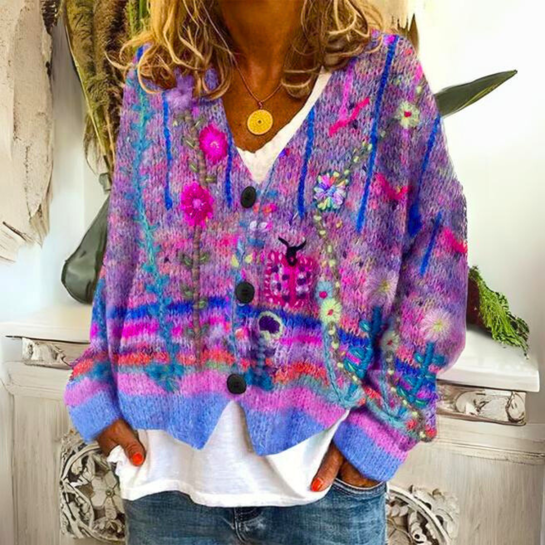 Cardigan di Mohair di Lusso