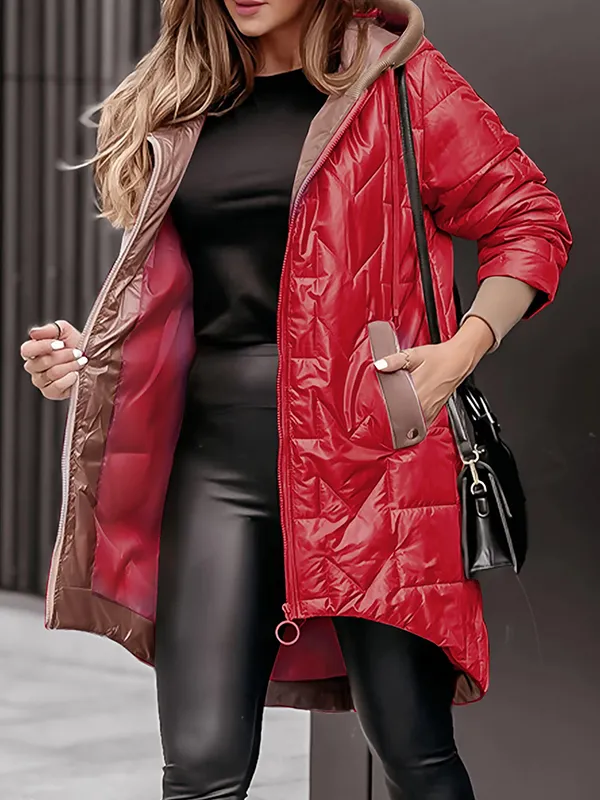 Nina - Cappotto Invernale Donna in Lana di Alta Qualità, Moda Trendy per la Stagione Fredda