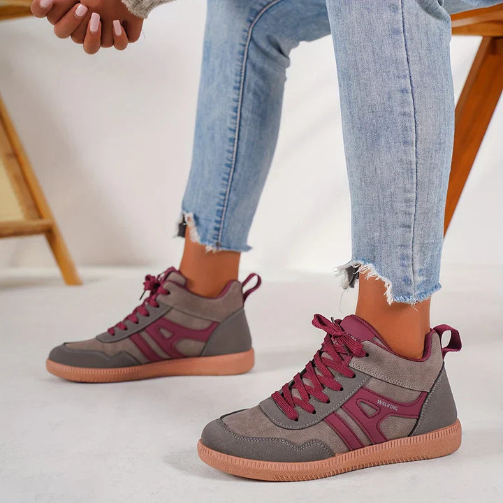 Sneakers da Donna con Sottopiede Imbottito e Suola Ammortizzata