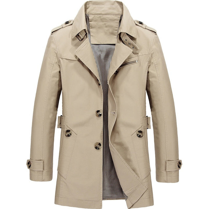 Enzo - Giacca Windbreaker con Fodera in Pile