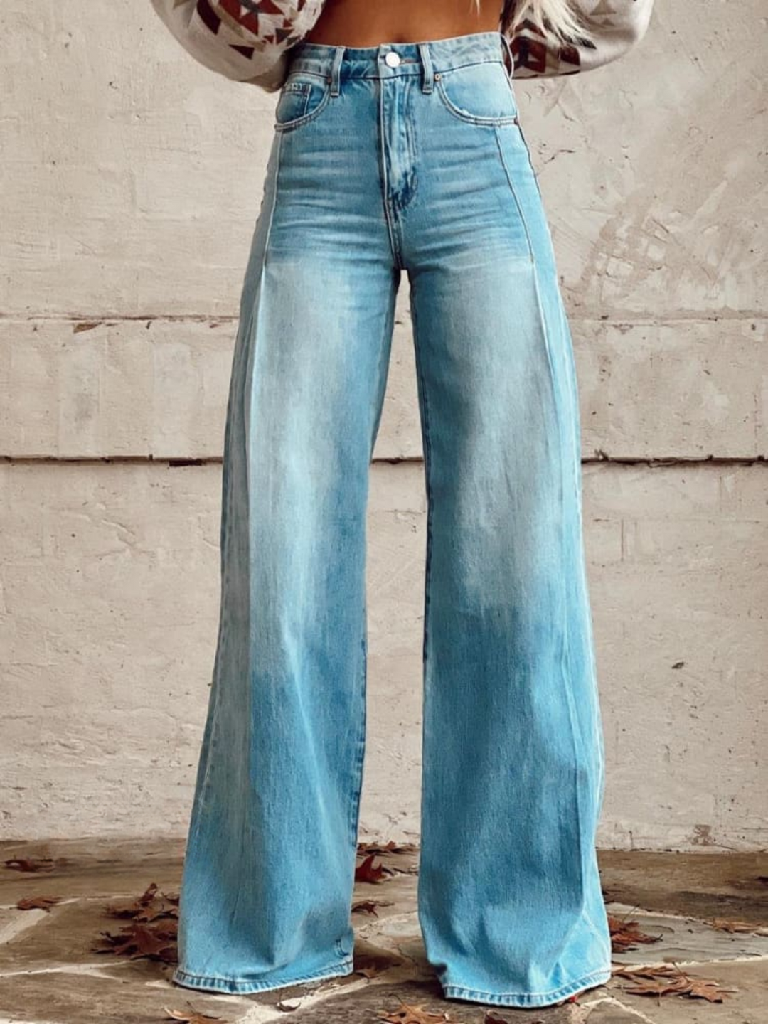Pantaloni larghi classici
