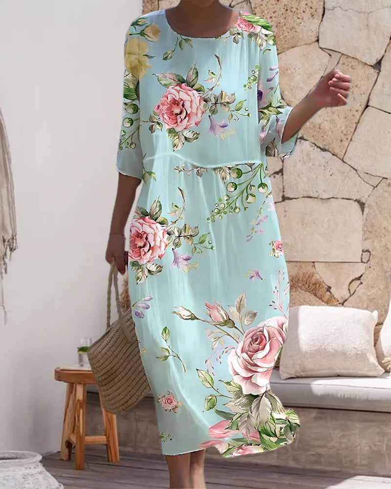 Emma - Vestito Floreale Elegante
