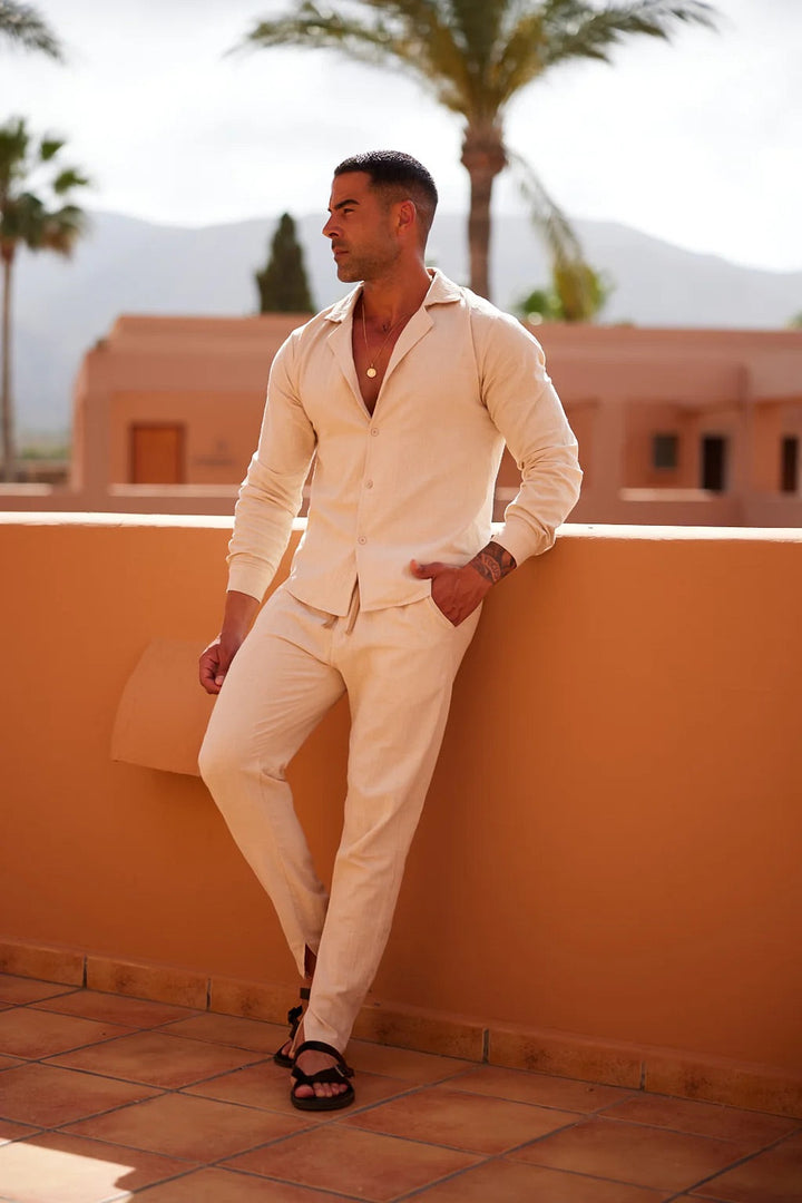 Abito elegante in lino