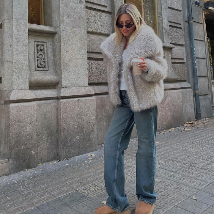 Emma - Cappotto in Pelliccia Sintetica