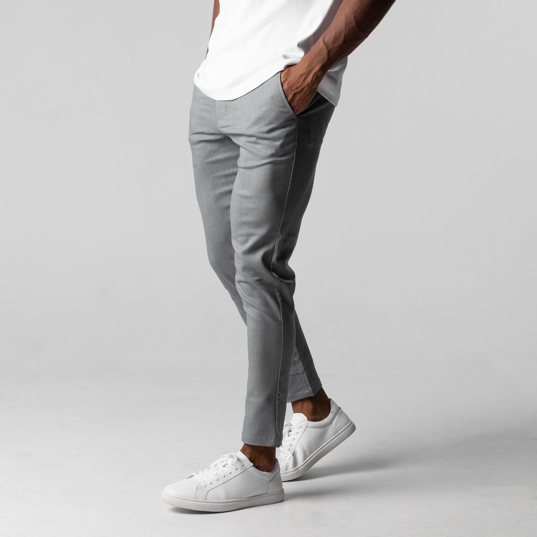 Sergio - Pantaloni Casual in Cotone Elasticizzato