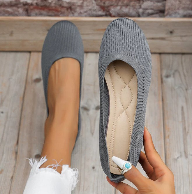 Scarpe da Ballo da Donna con Plantare Imbottito e Suola Flessibile