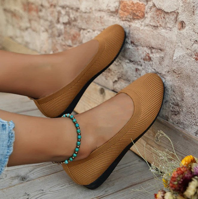 Scarpe da Ballo da Donna con Plantare Imbottito e Suola Flessibile