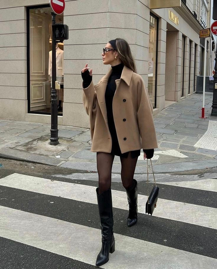 Nina - Cappotto Oversize in Lana