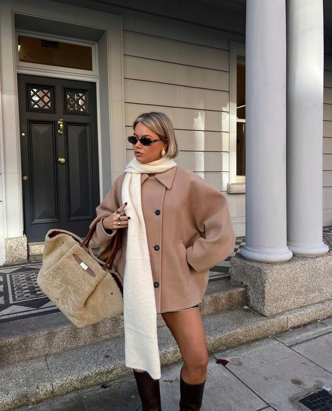 Nina - Cappotto Oversize in Lana