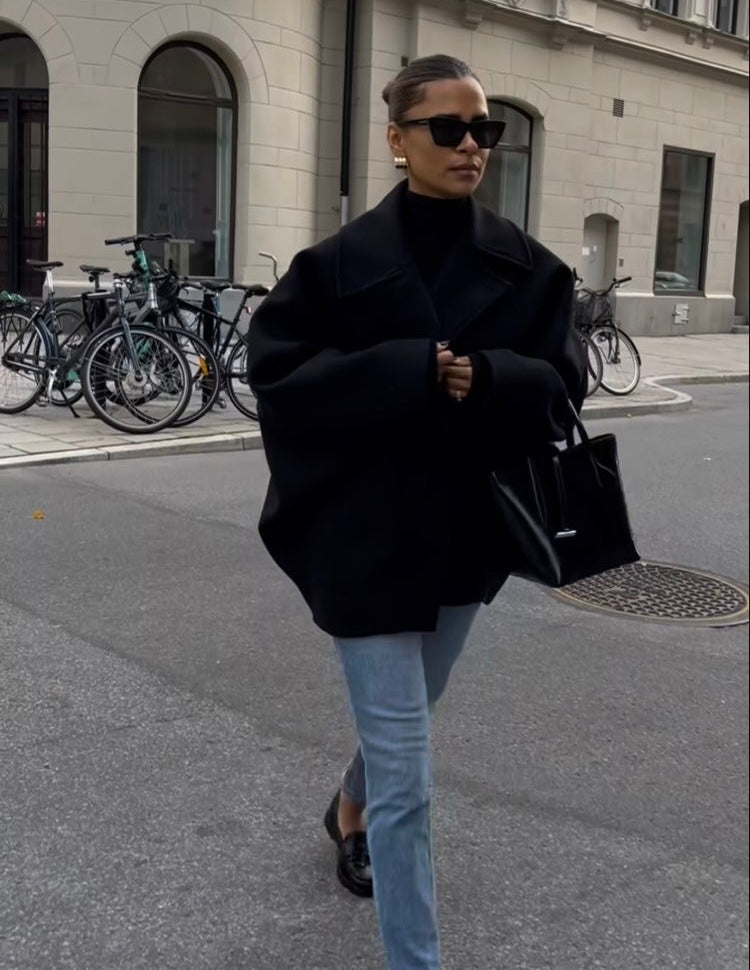 Nina - Cappotto Oversize in Lana
