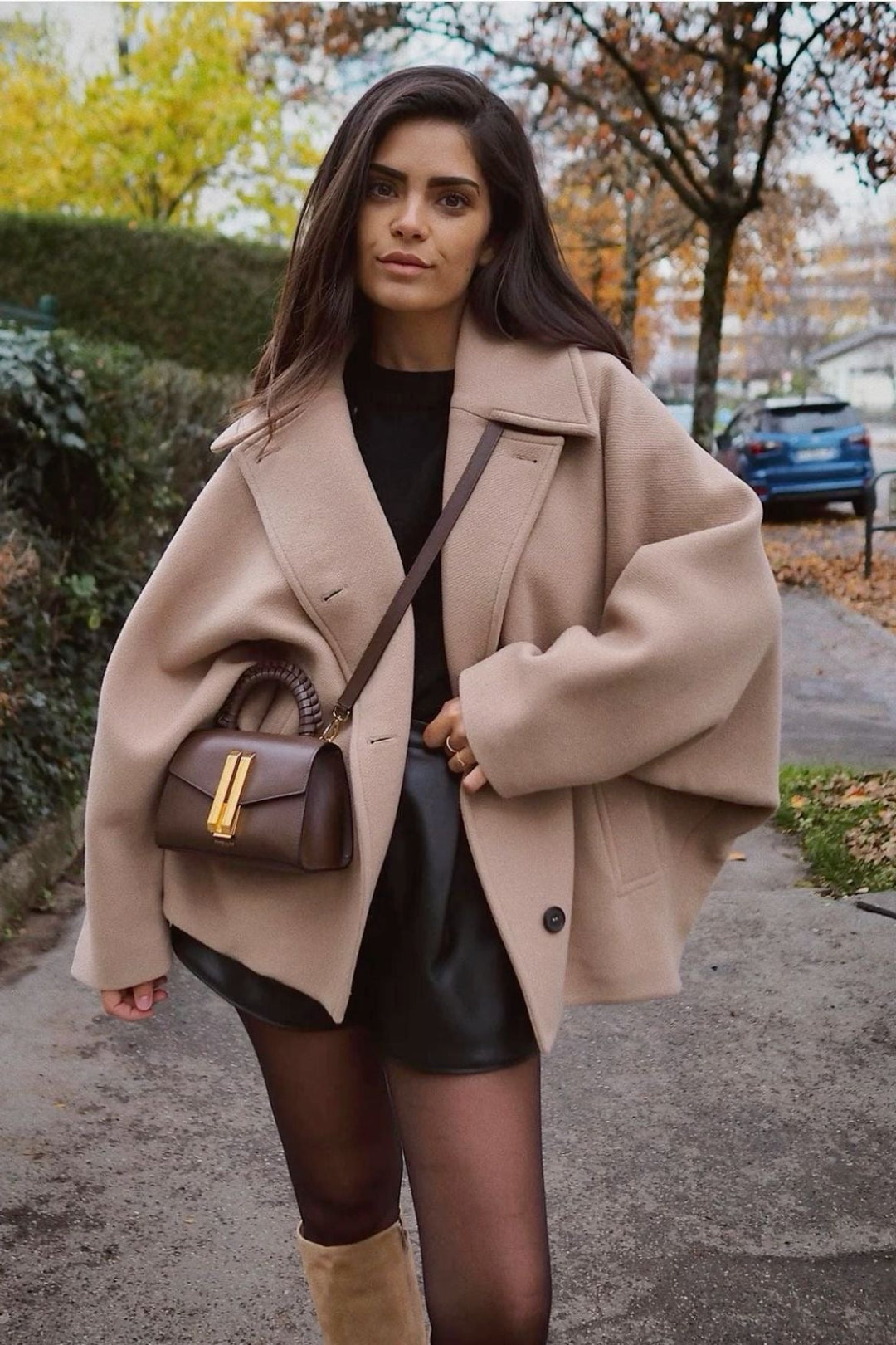 Nina - Cappotto Oversize in Lana