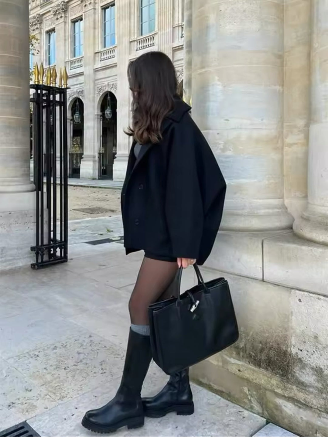 Nina - Cappotto Oversize in Lana