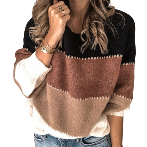Mia - Maglione a righe per donne