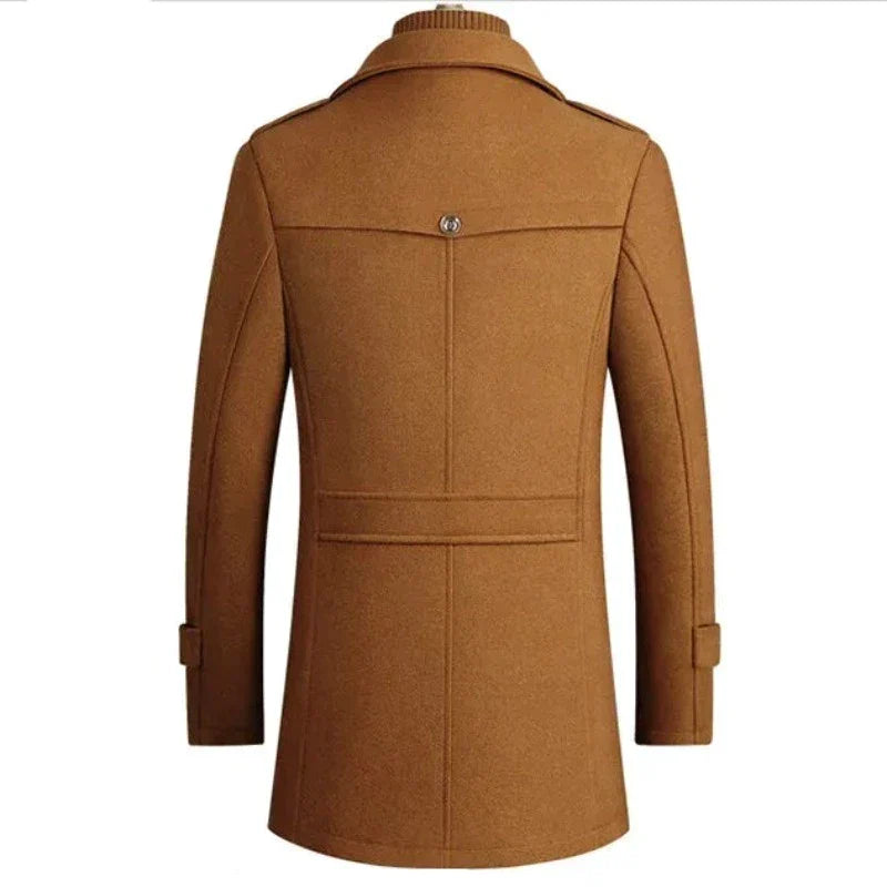 Bruno - Cappotto di lusso in lana vergine