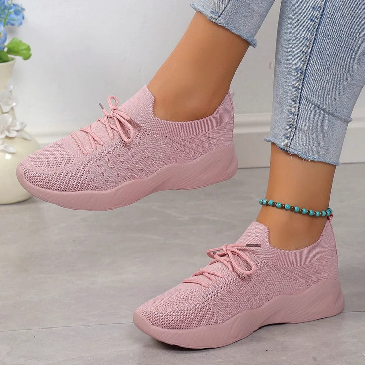 Scarpe da Donna con Suola in Gomma e Sottopiede Sagomato