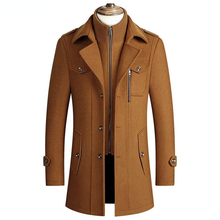 Bruno - Cappotto di lusso in lana vergine