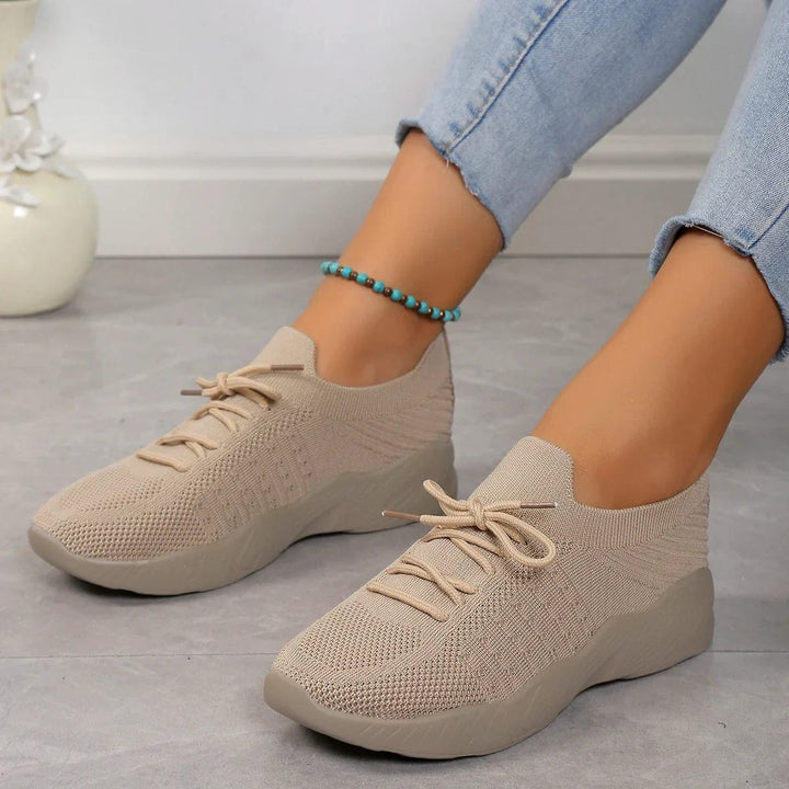 Scarpe da Donna con Suola in Gomma e Sottopiede Sagomato
