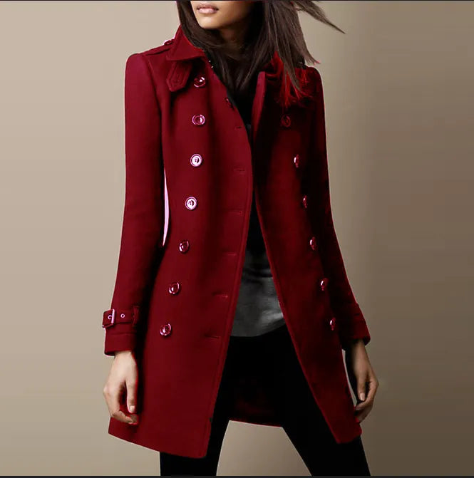 Anna - Cappotto in Lana Prestige Premium