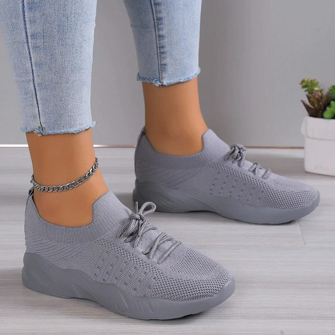 Scarpe da Donna con Suola in Gomma e Sottopiede Sagomato
