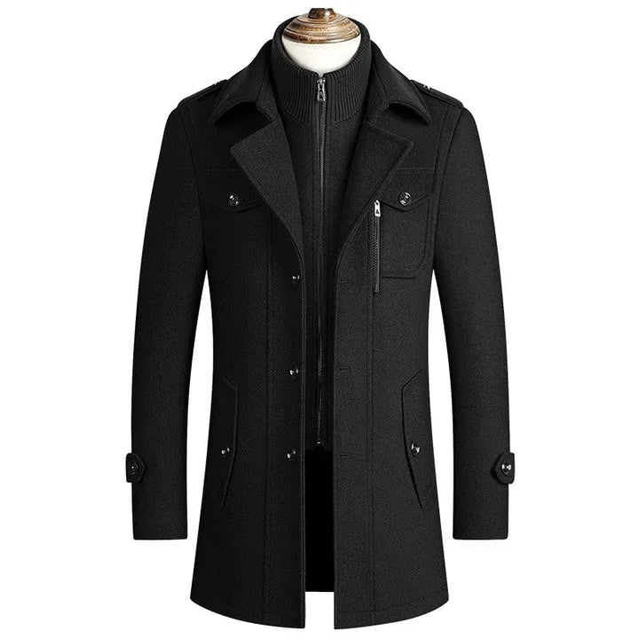 Bruno - Cappotto di lusso in lana vergine