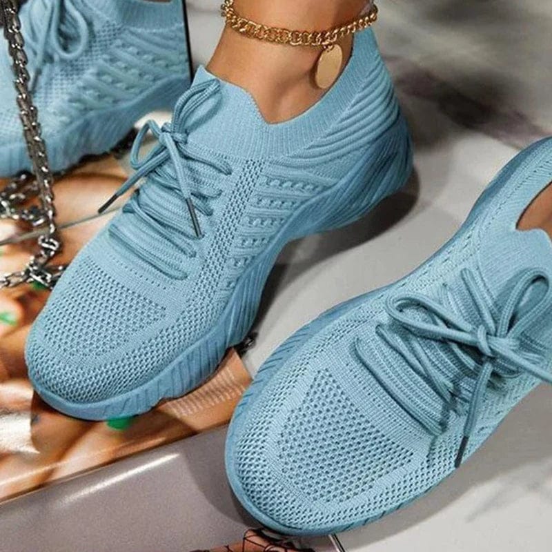 Scarpe da Donna con Suola in Gomma e Sottopiede Sagomato