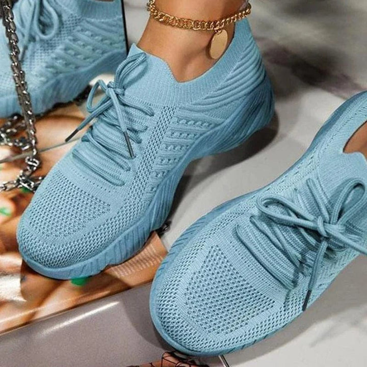 Scarpe da Donna con Suola in Gomma e Sottopiede Sagomato