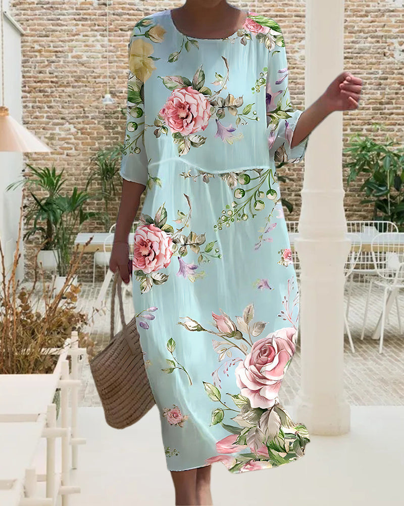 Emma - Vestito Floreale Elegante