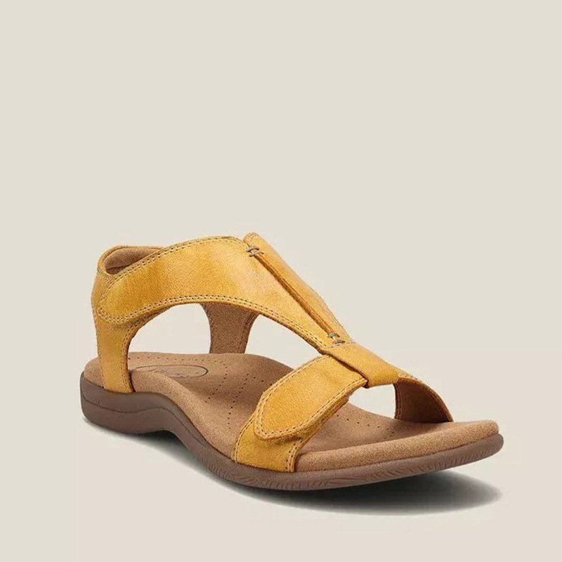 Sandali da Donna in Pelle con Plantare in Memory Foam