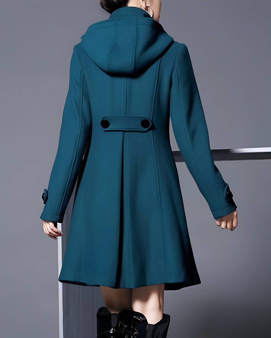 Carla - Elegante Cappotto di Seta