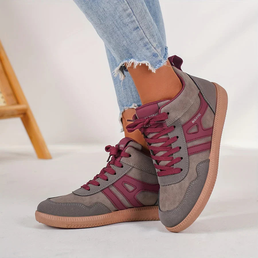 Sneakers da Donna con Sottopiede Imbottito e Suola Ammortizzata