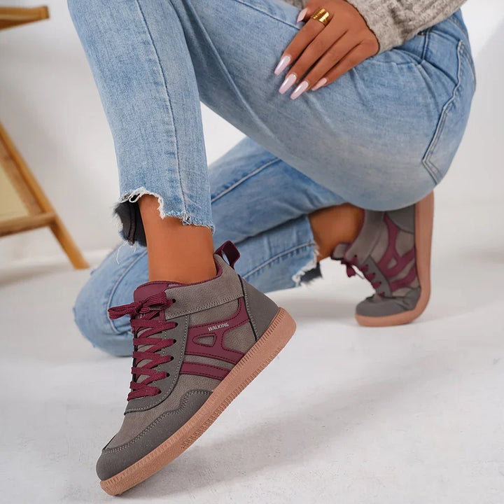 Sneakers da Donna con Sottopiede Imbottito e Suola Ammortizzata