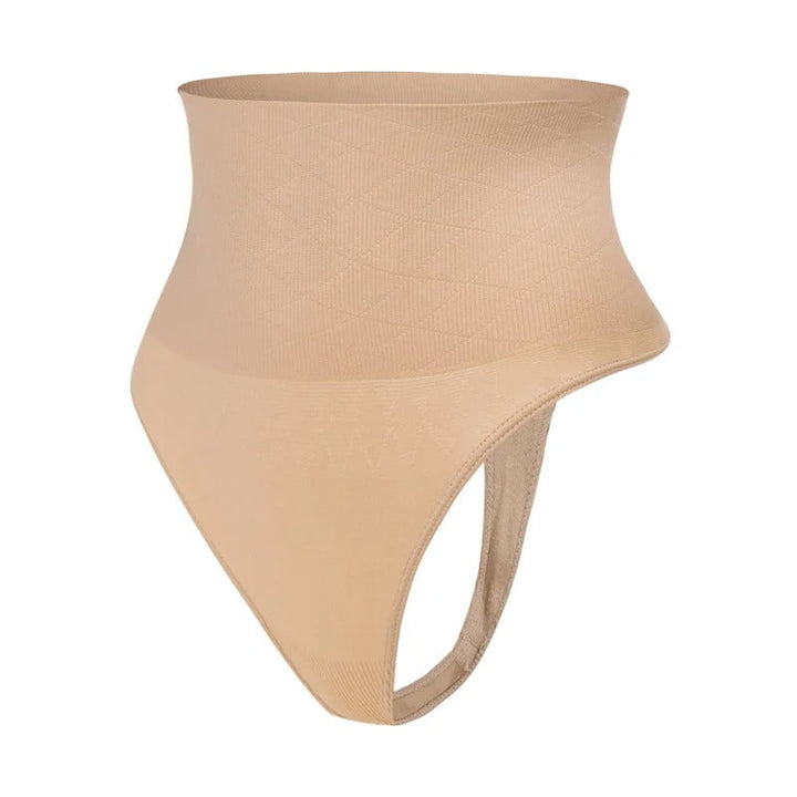 Body Modellante da Donna a Vita Alta in Tessuto Elastico