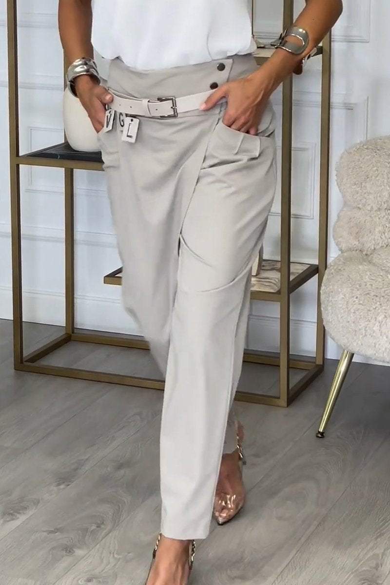 Mia - Pantaloni in Cotone con Vestibilità Unica per Donna
