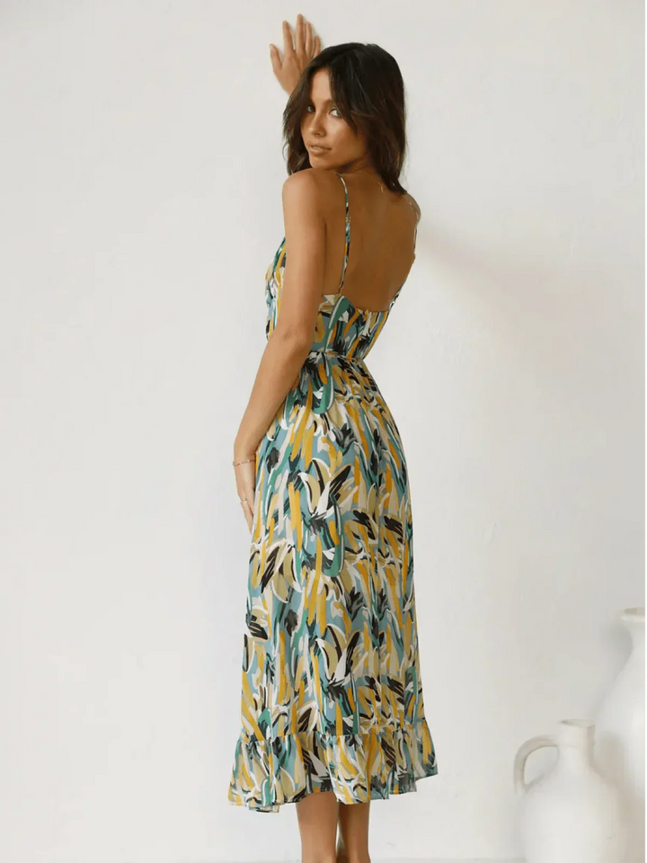Rita - Abito Midi in chiffon Premium