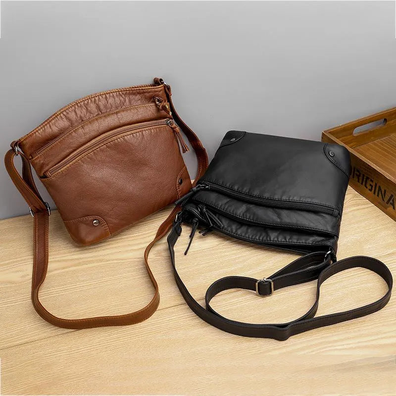 Borsa a tracolla in pelle