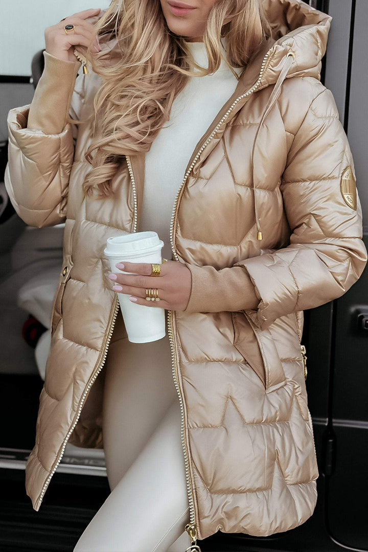 Alice - Giacca in lana da donna con cappuccio