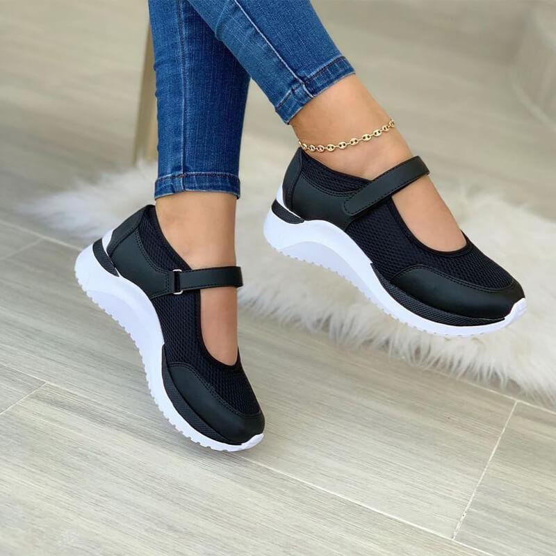 Scarpe da Donna con Sottopiede in Gel e Suola Spessa