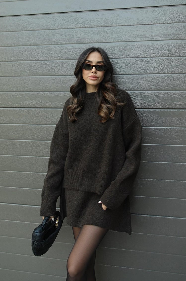 Tina - Set Morbido Autunno in Lana
