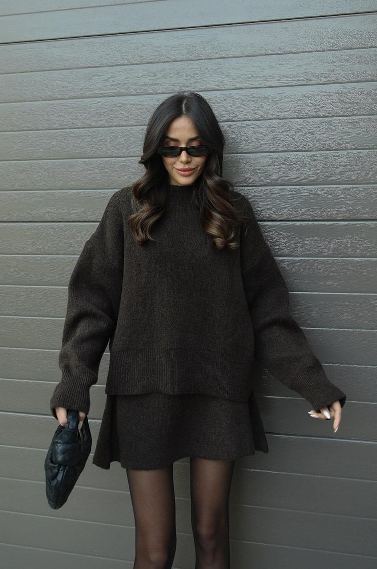 Tina - Set Morbido Autunno in Lana