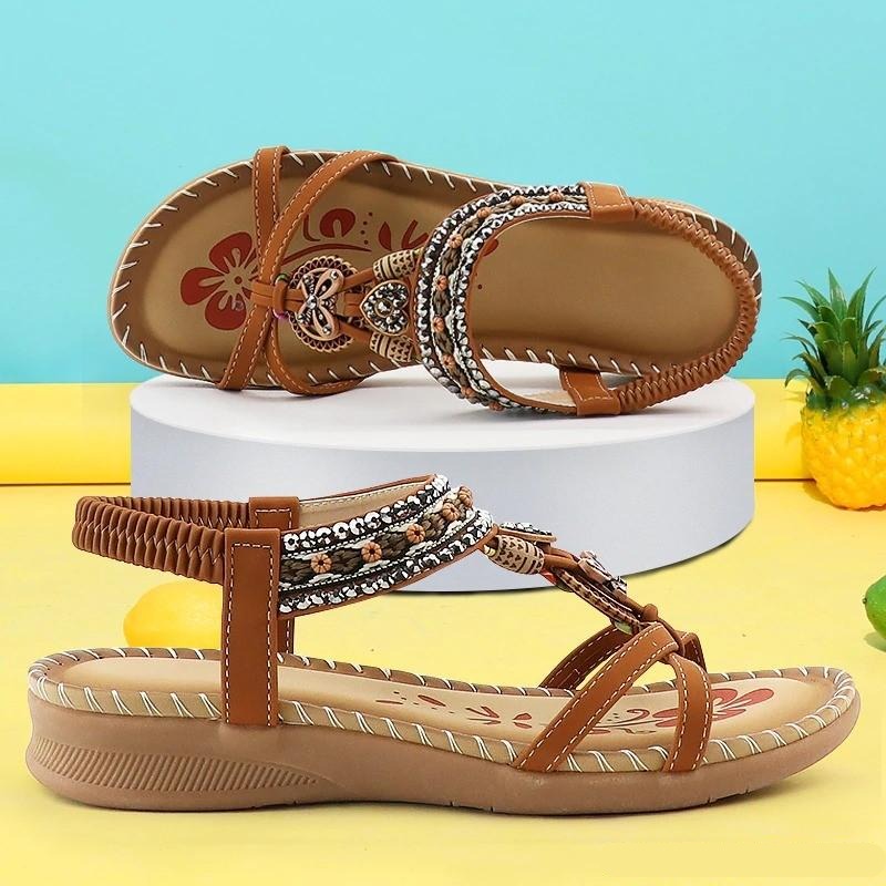 Sandali da Donna con Suola Antiscivolo e Tomaia Elastica